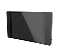 BOX IT Design ProLine Support Mural iPad - pour iPad 10.2/ iPad Pro 10.5/ iPad Air 3 - Verrouillable et Antivol - Aluminium de Haute Qualité - Également pour Un Usage Professionnel - Produit Danois