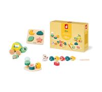 Box janod 18 mois, 4 jouets d'éveil multicolore TU