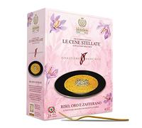 Box - Les dîners étoilés - Riz, Or et Safran - Coffret Dîner Michelin pour 4 personnes - Cuisine chez vous en quelques minutes le plat emblématique du maître Gualtiero Marchesi