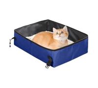 Box litière pliable, litière de chat pliable - Poule de litière pliante en tissu oxford,Toilettes pour animaux de compagnie étanches à l'épreuve des fuites, licenciement de chaton pour camping en voit