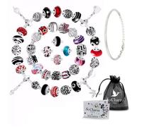 Box mensuelle SC Crystal - 10 charms beads et son bracelet