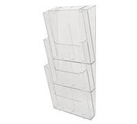 Box mural A4 vertical Office cristal 3 compartiments