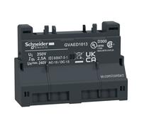 Box of 10 Schneider Electric GVAED1013 BLOCK ADDITIF FRONTAL 1 N