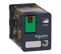 box of 10 Schneider Electric RPM22B7 relais RP embro 2OF 15A 24VAC