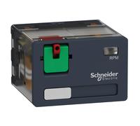 Box of 10 Schneider Electric RPM41F7 relais RP embro 4OF 15A 120VAC