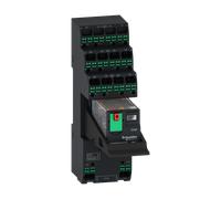 Box of 10 Schneider Electric RXM2AB2P7PVP Relais PushIn 2C 12A 230Va T+L