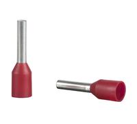 Box of 1000 Schneider Electric AZ5CE010D Embout moyen 1mm rouge DIN