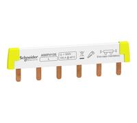 box of 20 Schneider Electric A9XPH106 PEIGNE RACC 1P 100A 6MOD