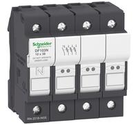 Box of 3 Schneider Electric DF103N PORTE FUS 3P N 32A POUR F