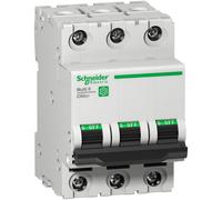 box of 4 Schneider Electric M9F23313 Multi9 C60SP 3P D 13A MCB
