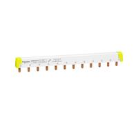 Box of 5 Schneider Electric A9XPH312 PEIGNE RACC 3P 100A 12MOD