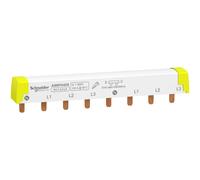 Box of 5 Schneider Electric A9XPH408 Peigne raccord 4P 100A 8mod
