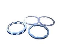 Box One Cassette spacers 1 to 5mm Blue Entretoise Mixte, Bleu, 1-5mm