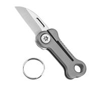 Box Opener Tool - Stainless Steel Keychain Cutter | Manual Portable Package Slicer For Home, Travel, Workplace, School, And Crafting, Stainless Steel Keychain Design For Easy Cutting And Safety