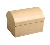Box Pap.Mâché: Coffre Fsc Recycled 100%, 8x5,5x5,5cm