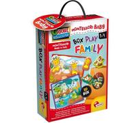 Box Play Family - Jeux D'apprentissage - Basé Sur La Méthode Montessori - Lisciani