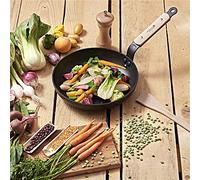 Box poêlée de légumes : poêle 24 cm B Bois De Buyer moulin à épices 14 cm et spatule 30 cm - DE BUYER