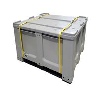 Box pour batteries lithium ADR 610 litres avec couvercle - CEMO - 11203