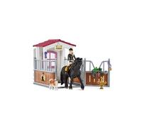 Box avec Tori et Princess, Extension pour écurie schleich avec 26 éléments inclus dont 1 cheval schleich, coffret figurines pour enfants de 5 ans et plus - schleich 42437 HORSE CLUB