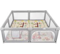 Box Recinto Innovaciones MS Parco Giochi XXL + Tappeto da Gioco 180 x 200 cm Giraffa Scooter OUTLET