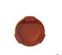 BINI Lunch Box Boîte repas D20 cm Terracotta