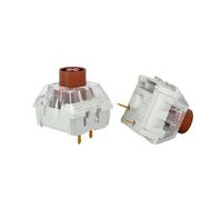 Box Silent Switch Silent Brown Linear Tactile Switches For Mechanical Keyboard GK61 SMD MX 3Pin Switchs Hot Swap NWPNLXEA(BOX Silent Brown,10PCS)