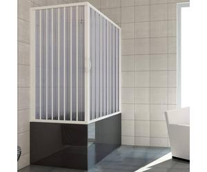 Box sopravasca Nadia 2 ante 70x160cm con apertura angolare