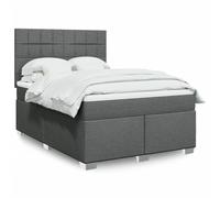 Box Spring Bed, Box Spring Beds,sommier À Lattes De Lit vidaXL