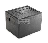 Box Thermique Transport Noir Bols Gn 1/2 33x27x22 CM THERMOHAUSER - Emporter