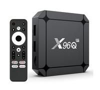Box TV Android 14.0, 2025, X96Q, 2 Go De RAM, 16 Go De ROM, Wi-Fi 6, 4K/1080P, Android RK3518, Quad-Core, 2,4 Ghz/5 Ghz, USB 3.0