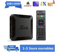 Box TV Android - NAPASA - X96Q - 4K Ultra HD - 2Go RAM - 16Go ROM