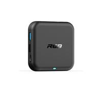 Boîtier TV Multimédia - AVIZAR - Android 14 - Ultra HD 4K - Wi-Fi 6 - Télécommande vocale