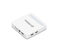 Avizar Box TV Passerelle Multimédia Android 14 8K UHD 4 Go 128 Go Wi-Fi 6 Blanc