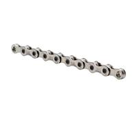 Box Two Prime 9 Chaîne de vélo de montagne 126 L Finition nickel E-Bike/Non E-Bike Chaîne de vélo à une vitesse | VTT 11/12 vitesses large étroit/BMX 3/32"