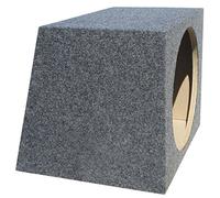 Box Vide Caisse Vide pour SUB SUBWOOFER DE 25,00 CM 250 MM 10" DE Forme TRAPÉZOÏDALE DE 25 litres en Suspension PNEUMATIQUE (Caisse ÉCLUSE)