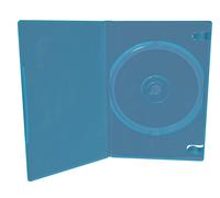 [BOX38] MediaRange Pack 5 Box CD/DVD/BluRay 11 mm Storage Media Case Bleu