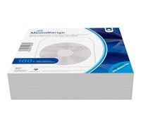 [BOX62] MediaRange BOX62 Pochettes en Papier CD (100) avec Rabat adhésif et f...