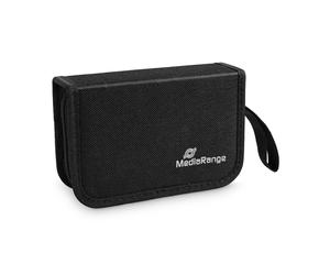 [BOX98] MediaRange Étui pour 6 clés USB + 3 Cartes mémoire , Nylon, résistant...