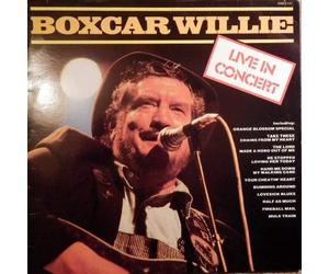 Boxcar Willie - Live In Concert - Hallmark Records - SHM 3137