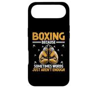 Boxe Because Sometimes Words Just aren't Enough Boxer Coque pour iPhone Air