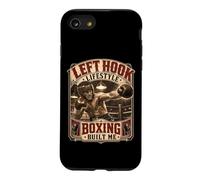 Boxe Crochet Gauche Lifestyle Old School Prizefighter Boxer Coque pour iPhone SE (2020) / 7/8