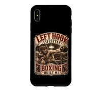 Boxe Crochet Gauche Lifestyle Old School Prizefighter Boxer Coque pour iPhone XS Max