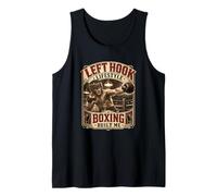 Boxe Crochet Gauche Lifestyle Old School Prizefighter Boxer Débardeur