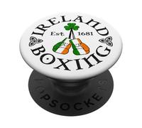 Boxe Irlandaise fondée en 1681 PopSockets PopGrip Adhésif