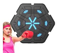 Boxe Musicale - De Boxe Murale Numérique | Punching Machine De - Plaquettes de Frappe 2000mAh Rechargeables pour Adultes Coordination Œil-Main Fitness en