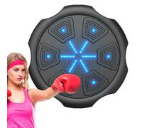 Boxe Musicale,Plaquettes Numériques à Fixation Murale | Éclairage LED - Coussinets De Frappe D'Entraînement 2000mAh Rechargeable Murale pour Adultes Entraînement À Domicile Fitness Familial