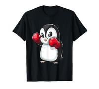 Boxe Pingouin Lover Gants de Boxe Kickboxing Funny Boxer T-Shirt