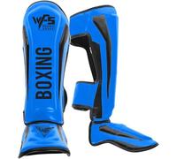 Boxe Protège-Tibias Cou-De-Pied, Protège-Tibias Et Pieds Mixte, MMA Jambe Tibia Protection, Protection des Jambes Et des Pieds, Réglable pour Arts Martiaux, Sparring B,L