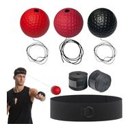 Boxe Reflex Ball Bandeau Set Speed Reflex Handeye Coordination Entraînement
