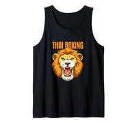 Boxe Thaïlandaise Thaiboxing Et Lion Head MMA Débardeur